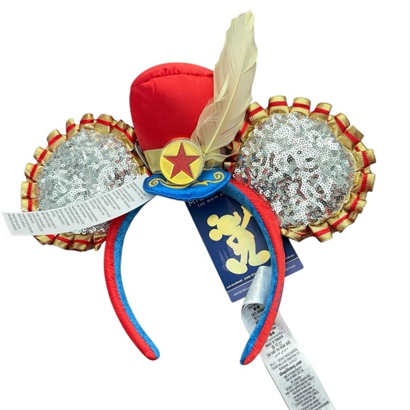Disney Accessories - Disney Parks Mickey Mouse: The Main Attraction Ears – Dumbo the Flying Elephant